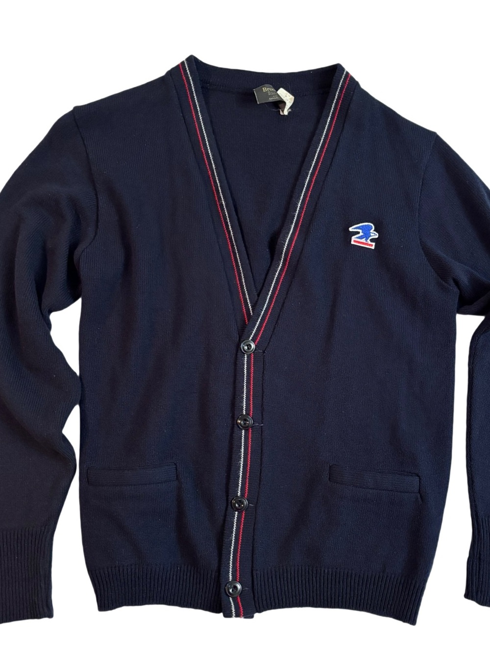 Vintage US Postal Service Uniform Cardigan Medium 1990s USPS Made In USA - Picture 8 of 8